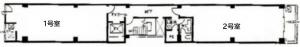 内本町Ｂ＆Ｍビル基準階図面