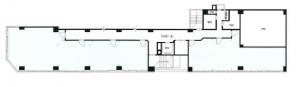 天満橋八千代ビル別館基準階間取り図
