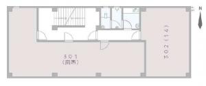 おおきにキニキニビル３階間取り図
