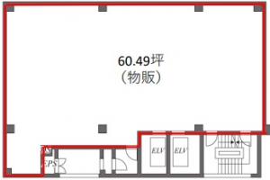 （仮称）KYOTO KAWARAMACHI BUILDING_基準階図面