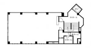 大旺第一ビル基準階間取り図