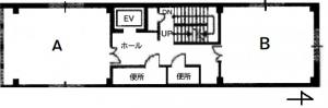 丸寿ビル基準階図面