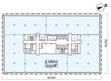 岸本ビル基準階図面