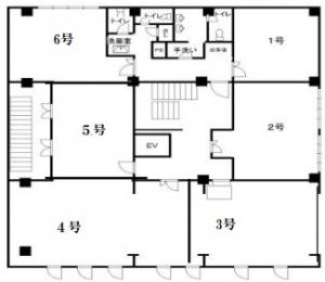第２新興ビル３階平面図