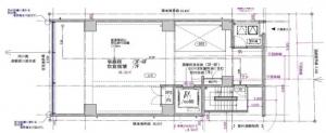 （仮称）S＆T　BUILDING道頓X基準階図面