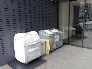 リバービュー北浜ゴミ捨て場