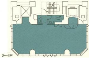 心斎橋クラシック基準階図面