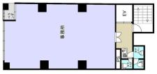 ブルーク長堀橋ビル基準階図面