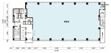 A-PLACE田町イースト基準階図面