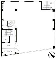 カントー第二別館基準階図面