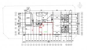 中央大通ＦＮビル１階間取り図