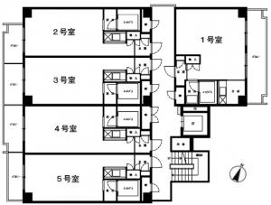 ＩＰＳＸ　ＳＯＵＴＨ基準階図面