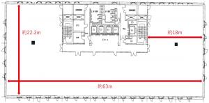 新大阪NKビル基準階図面