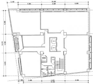 扶桑ビル（フソウビル）基準階間取り図