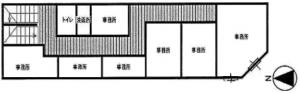 宝ビル基準階図面