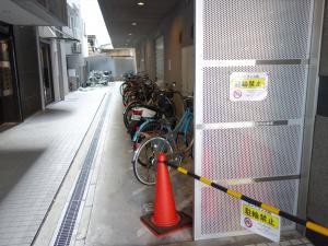 堺筋本町プラザビル駐輪スペース