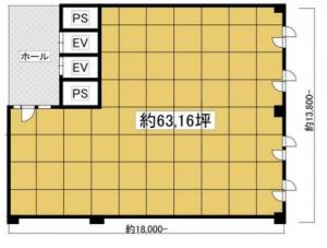 パネ協大阪センタービル４階63.16坪