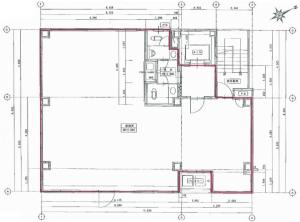 辻広ビル基準階間取り図