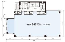 A-PLACE代々木基準階図面