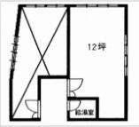 京一ビル基準階間取り図