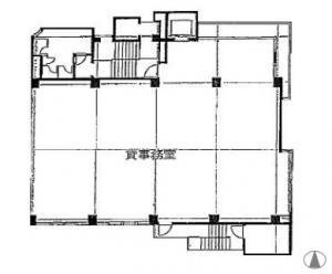 昭和ビル基準階間取り図