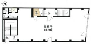 造園会館基準階間取り図