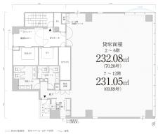 ＰＭＯ神田万世橋基準階図面