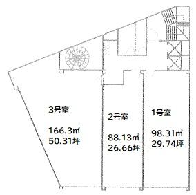 大同建物新大阪ビル基準階図面