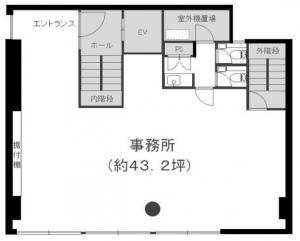 サン・オークスⅡ基準階間取り図