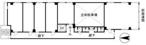 グラン・ビルド江戸堀基準階図面