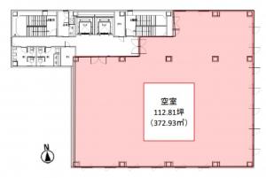 江坂董友ビル基準階間取り図