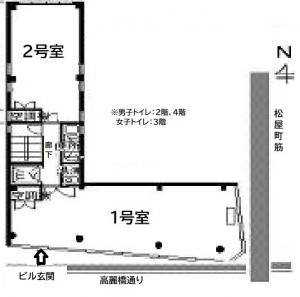 清水不動産ビル基準階図面
