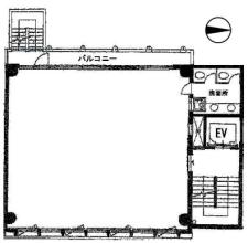 渋谷百瀬ビル基準階図面