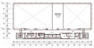 ＨＫ淀屋橋ガーデンアベニュービル基準階間取り図