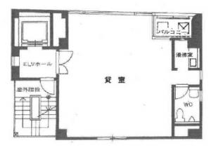 増井ビルディング（マスイビルディング基準階間取り図
