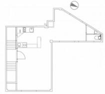 ＫＩＫＵＧＡＷＡ　ＢＬＤＧ．（キクガワビル）基準階間取り図