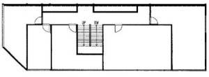 肥後橋建和ビル基準階図面