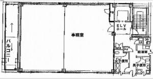 基準階間取り図