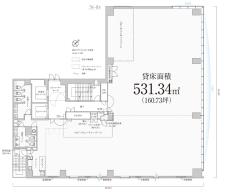 ＰＭＯ銀座Ⅱ基準階図面