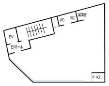 有馬ビル基準階間取り図