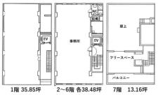 東神田ビル基準階図面