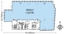 日本生命小石川ビル基準階図面
