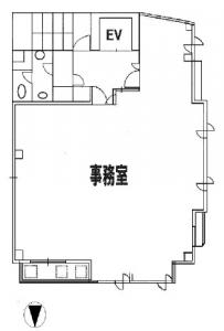 アール天満橋基準階間取り図