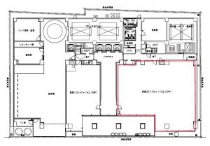 進和江坂ビル１階間取り図