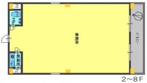 ビクトリアスビル基準階図面