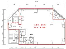 ＴＫ新都心ビル基準階図面