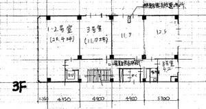 ３Ｆ間取り図