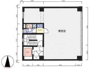 サンメリービル基準階図面