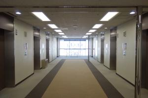 あべのメディックスエレベーターホール