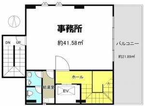 マキビル基準階図面